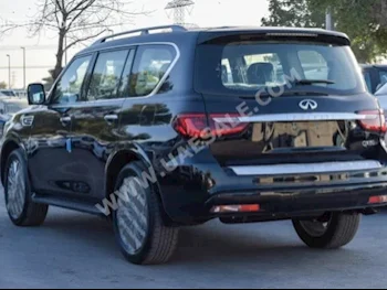 Cars For Sale Infiniti  QX  80  0  Black  SUV  Tiptronic  AWD  Leather  2018  8  Yes  Gasoline