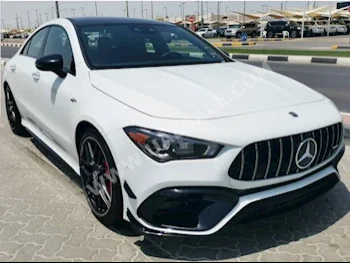 Cars For Sale Mercedes-Benz  CLA-Class  45 AMG  0  White  Sedan  Automatic  AWD  Leather  2020  4  Yes  Gasoline