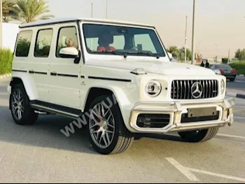 Cars For Sale Mercedes-Benz  G-Class  63 AMG  0  White  SUV  Automatic  4WD  Leather  2020  8  Yes  Gasoline