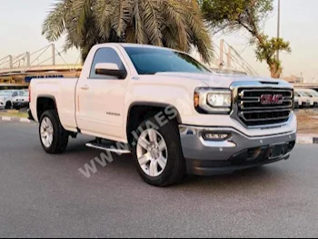 Cars For Sale GMC  Sierra  SLE  19,000  White  Pick Up  Automatic  4WD  Cloth  2018  6  No  Gasoline