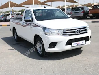 Cars For Sale Toyota  Hilux  GL  139,000  White  Pick Up  Manual  4WD  Cloth  2016  4  No  Gasoline