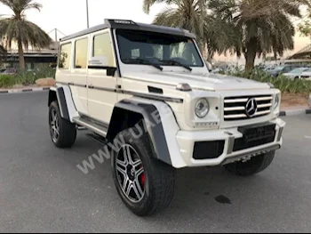 سيارات للبيع مرسيدس - بنز  جي - كلاس  500  4X4  37,000  أبيض  اس يو في  اتوماتك  دفع رباعي  جلد  2016  8  نعم  بنزين