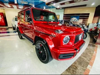 سيارات للبيع مرسيدس - بنز  جي - كلاس  63 AMG  0  أحمر  اس يو في  اتوماتك  دفع رباعي  جلد  2020  8  نعم  بنزين