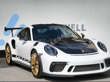 Cars For Sale Porsche  911  GT3 RS  0  White  Coupe / Sport  Tiptronic  AWD  Leather/Chamois  2019  6  No  Gasoline