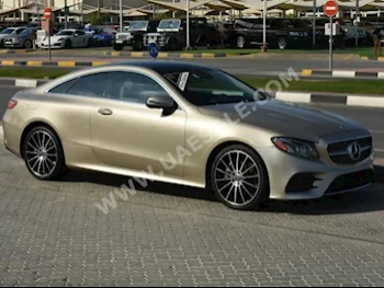 Cars For Sale Mercedes-Benz  E-Class  400  51,244  Gold  Coupe / Sport  Automatic  AWD  Leather  2018  6  Yes  Gasoline