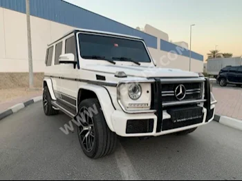 سيارات للبيع مرسيدس - بنز  جي - كلاس  500 63 Kit  41,000  أبيض  اس يو في  اتوماتك  دفع رباعي  جلد  2016  8  نعم  بنزين