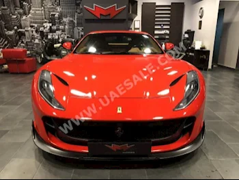 سيارات للبيع فيراري  812  سوبر فاست  10,000  أحمر  كوبيه \ سبورت  اتوماتك  دفع خلفي  جلد  2019  12  كلا  بنزين
