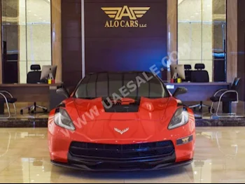 Cars For Sale Chevrolet  Corvette  STINGRAY  63,000  Red  Coupe / Sport  Automatic  RWD  Leather  2017  8  No  Gasoline