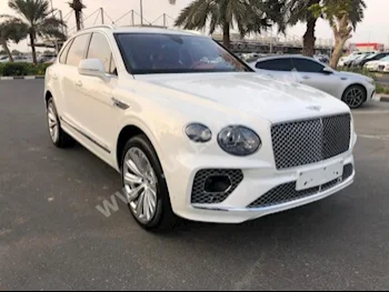 سيارات للبيع بنتلي  بينتايجا  فيرست ايديشن  0  أبيض  اس يو في  اتوماتك  دفع رباعي  جلد  2021  8  بانوراما  بنزين