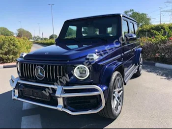 سيارات للبيع مرسيدس - بنز  جي - كلاس  63 AMG  0  ازرق  اس يو في  اتوماتك  دفع رباعي  جلد  2021  8  نعم  بنزين