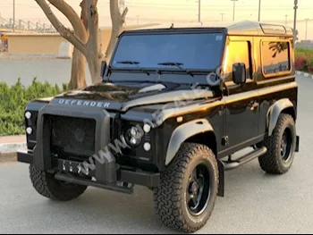 Cars For Sale Land Rover  Defender  90  96,000  Black  Hatchback  Manual  FWD  Leather  2015  4  No  Diesel