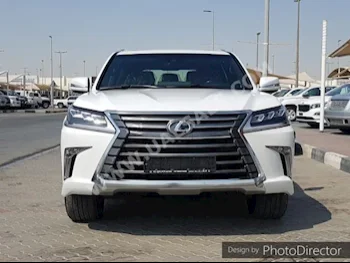 Cars For Sale Lexus  LX  570 Platinum  0  White  SUV  Automatic  4WD  Leather  2021  8  Yes  Gasoline