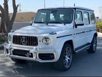 Cars For Sale Mercedes-Benz  G-Class  63 AMG  31,000  White  SUV  Automatic  4WD  Leather  2019  8  Yes  Gasoline