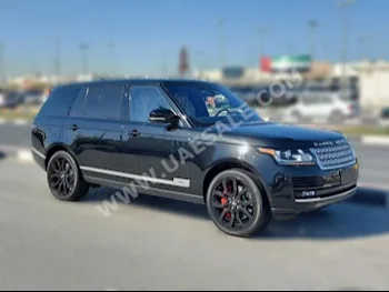 Cars For Sale Land Rover  Range Rover  Vogue Super charged  56,236  Black  SUV  Automatic  4WD  Leather  2017  8  Panorama  Gasoline