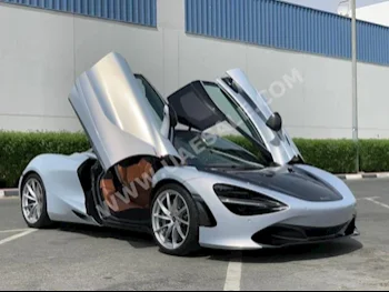 Cars For Sale Mclaren  720  S  15,000  Gray&Silver  Coupe / Sport  Automatic  RWD  Leather  2018  8  No  Gasoline