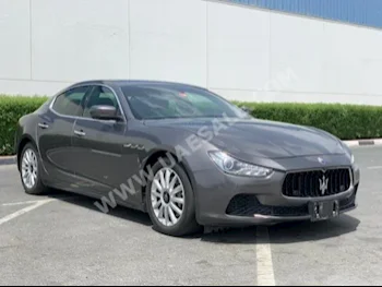 Cars For Sale Maserati  Ghibli  125,000  Gray  Sedan  Automatic  RWD  Leather  2014  6  Yes  Gasoline