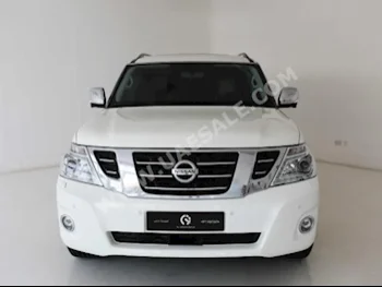 Cars For Sale Nissan  Armada  Platinum  68,873  White  SUV  Automatic  RWD  Leather  2019  8  Yes  Gasoline