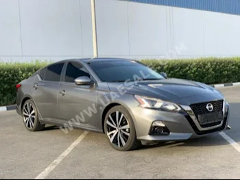 Cars For Sale Nissan  Altima  SR  55,000  Gray&Silver  Sedan  Automatic  FWD  Leather  2020  4  Yes  Gasoline