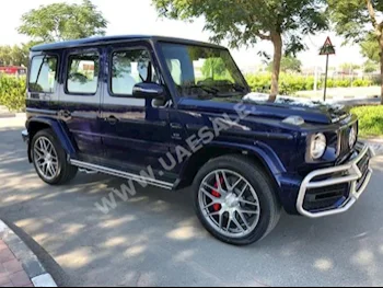 سيارات للبيع مرسيدس - بنز  جي - كلاس  63 AMG  0  ازرق  اس يو في  اتوماتك  دفع رباعي  جلد  2021  8  نعم  بنزين