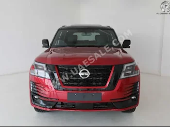 Cars For Sale Nissan  Armada  Platinum  22,513  Red  SUV  Automatic  4WD  Leather  2020  8  Yes  Gasoline