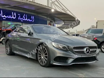 سيارات للبيع مرسيدس - بنز  اس - كلاس  500 كوبي  25,000  رمادي وفضي  كوبيه \ سبورت  اتوماتك  دفع كلي مستمر  جلد  2018  8  نعم  بنزين