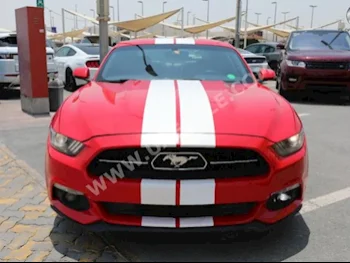 Cars For Sale Ford  Mustang  91,541  Red  Coupe / Sport  Automatic  AWD  Leather  2015  4  No  Gasoline