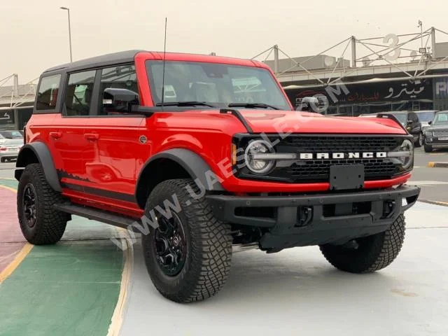 سيارات للبيع فورد  برانكو  0  أحمر  اس يو في  اتوماتك  دفع رباعي  جلد  2021  6  نعم  بنزين