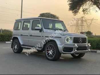 سيارات للبيع مرسيدس - بنز  جي - كلاس  63 AMG  58,000  فضي  اس يو في  عادي  دفع رباعي  جلد  2020  8  نعم  بنزين