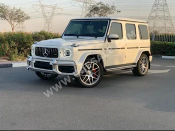 سيارات للبيع مرسيدس - بنز  جي - كلاس  63 AMG  40,000  أبيض  اس يو في  اتوماتك  دفع رباعي  جلد  2021  8  نعم  بنزين