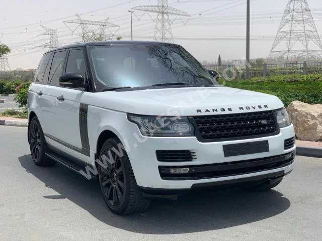 Cars For Sale Land Rover  Range Rover  Vogue Super charged  180,000  White  SUV  Automatic  4WD  Leather  2014  8  Yes  Gasoline
