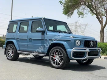 سيارات للبيع مرسيدس - بنز  جي - كلاس  63 AMG  0  ازرق  اس يو في  اتوماتك  دفع رباعي  جلد  2022  8  نعم  بنزين