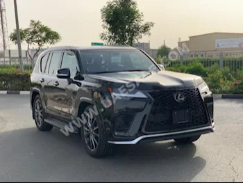 سيارات للبيع لكزس  ال اكس  570  0  أسود  اس يو في  اتوماتك  دفع رباعي  جلد  2022  6  نعم  بنزين