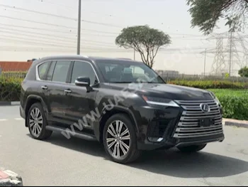 سيارات للبيع لكزس  ال اكس  570  0  أسود  اس يو في  اتوماتك  دفع رباعي  جلد  2022  6  نعم  بنزين