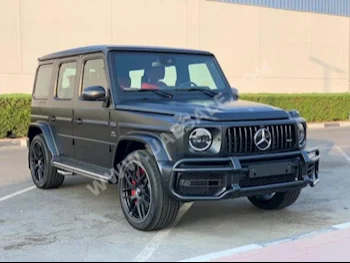 سيارات للبيع مرسيدس - بنز  جي - كلاس  63 AMG  0  أسود مطفي  اس يو في  اتوماتك  دفع رباعي  جلد  2022  8  نعم  بنزين