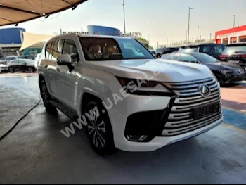 سيارات للبيع لكزس  ال اكس  570  0  أبيض  اس يو في  اتوماتك  دفع كلي مستمر  جلد  2022  6  نعم  بنزين