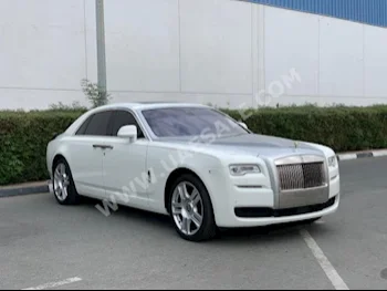 Cars For Sale Rolls-Royce  Ghost  54,000  White  Sedan  Automatic  RWD  Leather  2016  12  Panorama  Gasoline