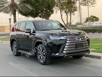سيارات للبيع لكزس  ال اكس  570  0  أسود  اس يو في  اتوماتك  دفع رباعي  جلد  2023  6  نعم  بنزين