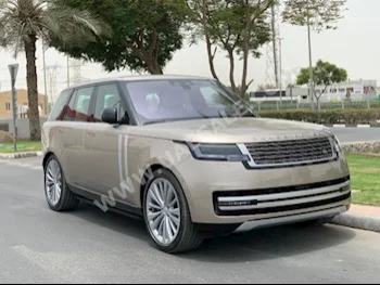 سيارات للبيع لاند روفر  رنج روفر  فوج اوتوبايوغرافي  9,800  ذهبي  اس يو في  اتوماتك  دفع كلي مستمر  جلد  2022  8  بانوراما  بنزين