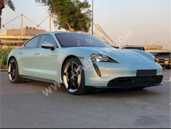 Cars For Sale Porsche  Taycan  8,500  Blue  Sedan  Automatic  FWD  Leather  2021  1  Yes
