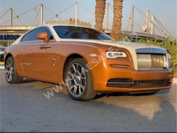 Cars For Sale Rolls-Royce  Wraith  19,100  Gold  Sedan  Automatic  RWD  Leather  2017  12  Yes  Gasoline