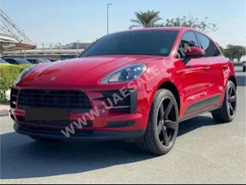 Cars For Sale Porsche  Macan  40,000  Red  SUV  Automatic  RWD  Leather  2021  8  Yes  Gasoline