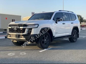 Cars For Sale Toyota  Land Cruiser  GR Sport Twin Turbo  1,200  White  SUV  Automatic  AWD  Leather  2023  6  Yes  Gasoline