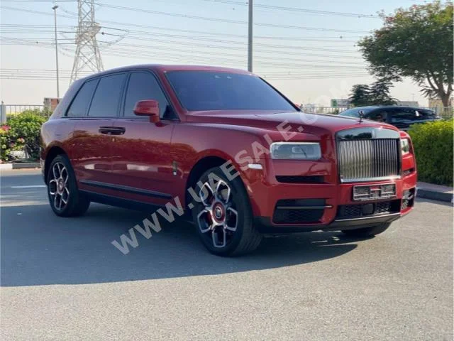 Cars For Sale Rolls-Royce  CULLINAN  8,000  Red  SUV  Automatic  AWD  Leather  2021  8  Yes  Gasoline
