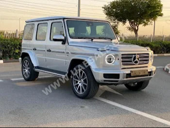 Cars For Sale Mercedes-Benz  G-Class  500  15,000  Silver  SUV  Automatic  AWD  Leather  2023  8  Yes  Gasoline