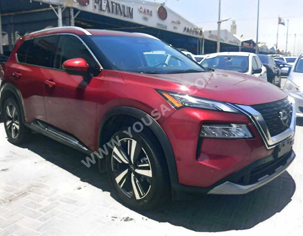 Nissan Rogue SL 2023 Automatic 32,000 Km 3 Cylinder AWD SUV Red