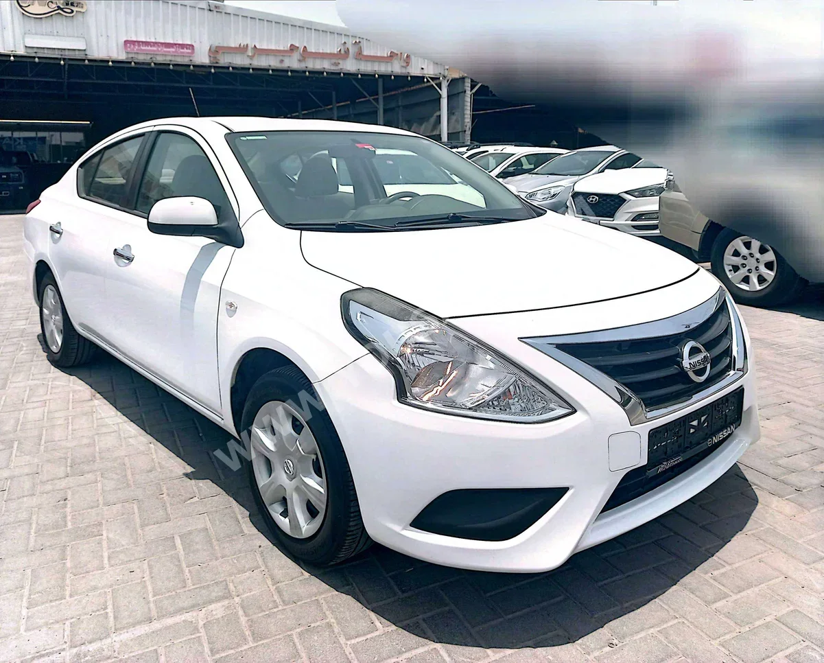 Nissan Sunny 2022 Automatic 154,000 Km 4 Cylinder FWD Sedan White With Warranty