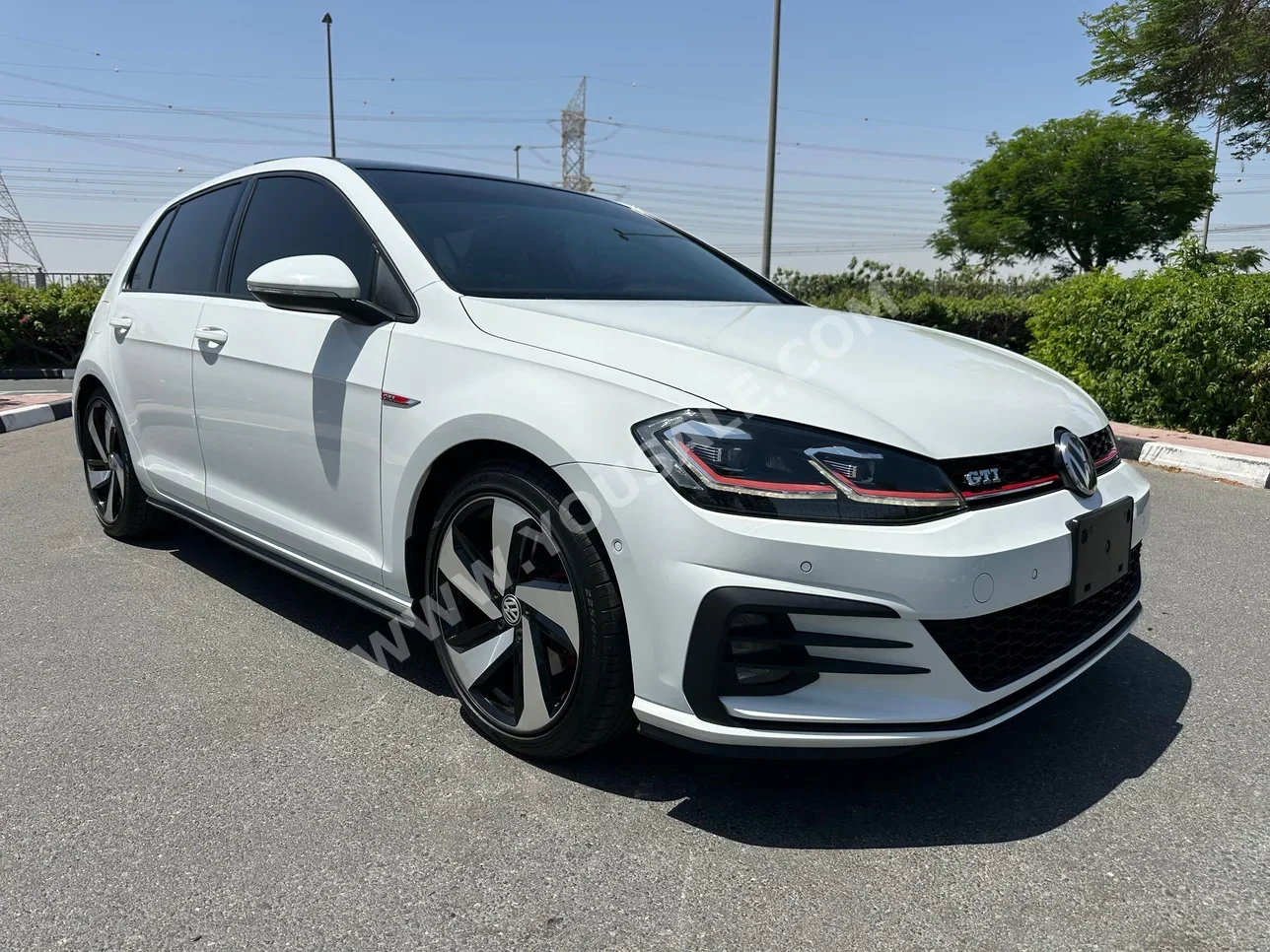 Volkswagen GTI 2019 Automatic 111,000 Km 4 Cylinder FWD Sedan White With Warranty