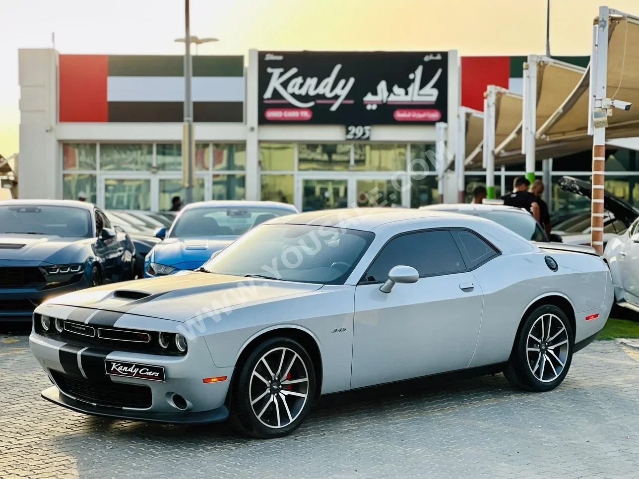 Dodge Challenger R/T 2023 Automatic 67,200 Km 8 Cylinder RWD Coupe / Sport Silver