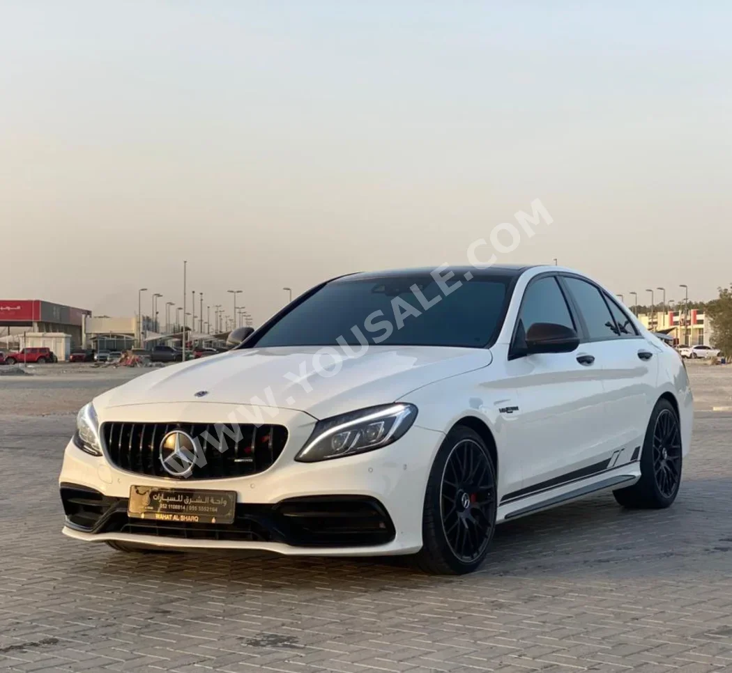 Mercedes-Benz C-Class 63 AMG 2016 Automatic 107,200 Km 6 Cylinder FWD Sedan White