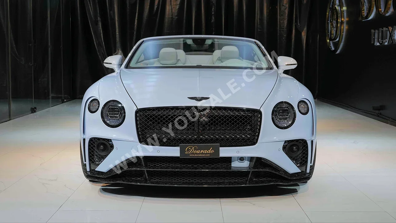 Bentley Continental GTC 2024 Automatic 66 Km 8 Cylinder AWD Convertible Blue With Warranty